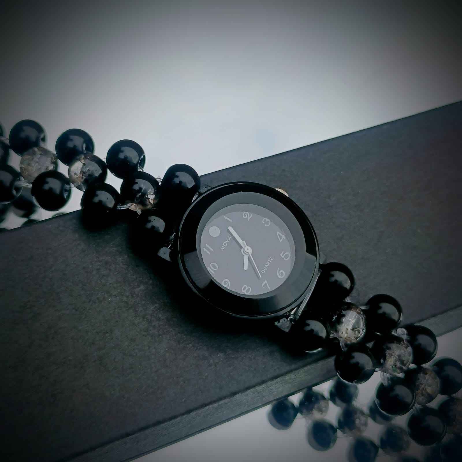 Midnight bead watches